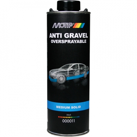 000011 Anti-Pietris pentru Pistol pe Baza de Cauciuc Spray NEGRU 1000ml