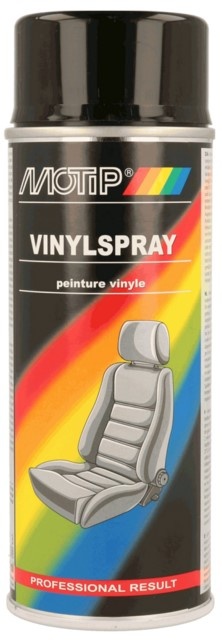 04066 Vopsea pentru Piele și Vinil Spray Negru 400ml