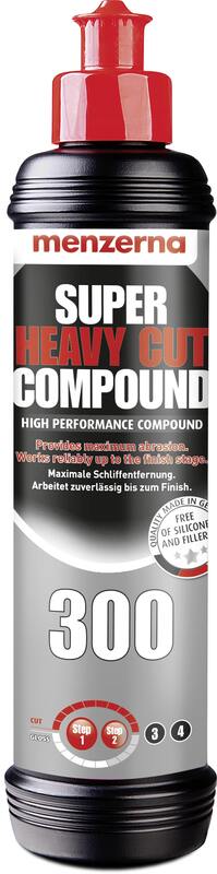 Super Heavy Cut 300 in 250 ml. Pasta de lustruit
