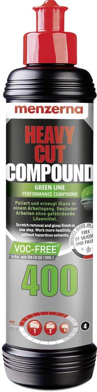 Heavy Cut Compount 400 in 250 ml Green Line Pasta de lustruit