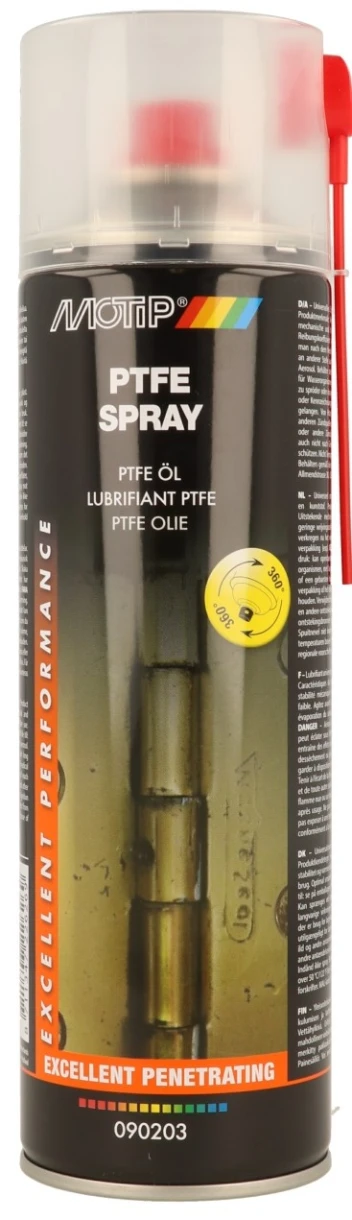 090203 MOTIP PTFE SPRAY Lubrifiant Teflon 500ml