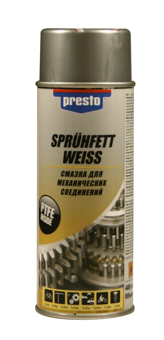 217791 PRESTO Lubrifiant pentru Articulații Mecanice 400ml