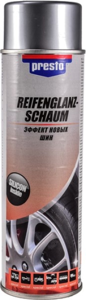 217807 PRESTO Lustrire pentru Anvelope 500ml