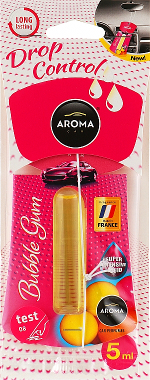 Aroma Drop Control Liquid 5ml Bubble-Gum aromatizator auto
