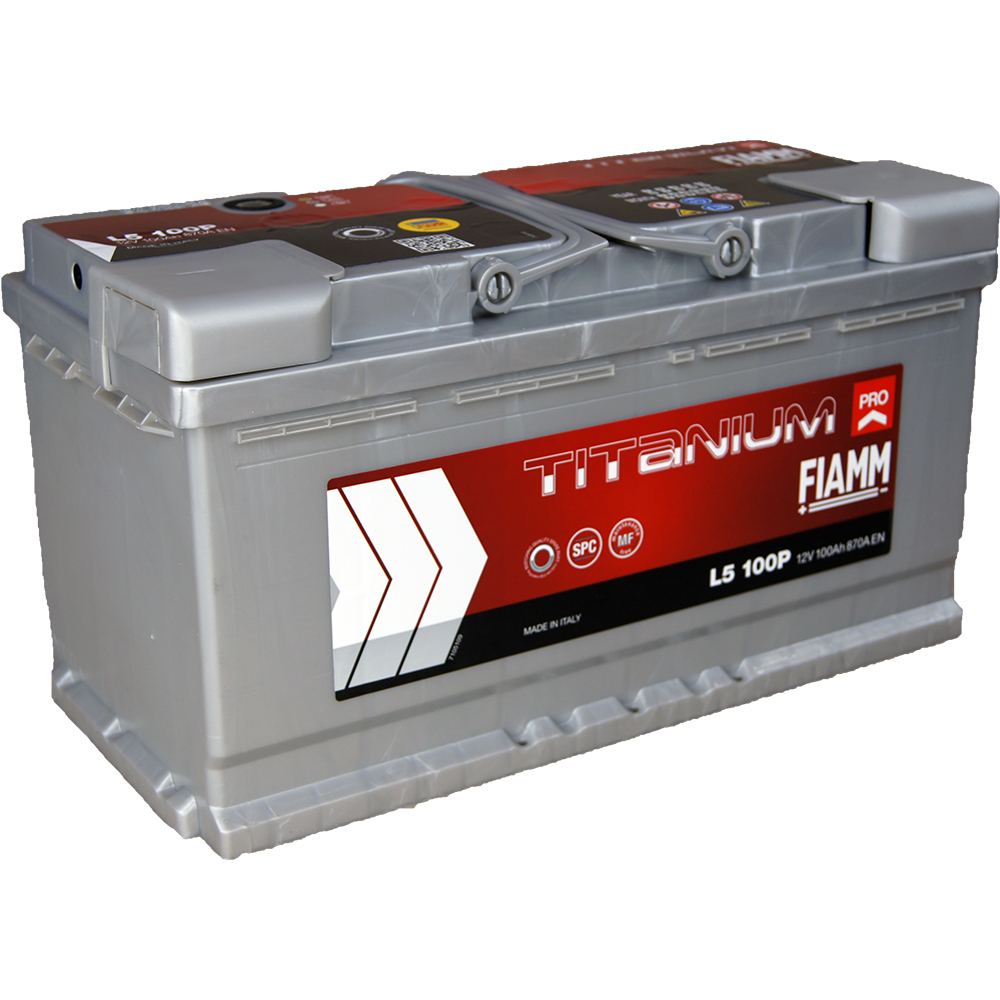 Fiamm - 7905160 Titanium Pro L5 100AH+ P+(870 A) (Size 353x175x190) Baterie auto
