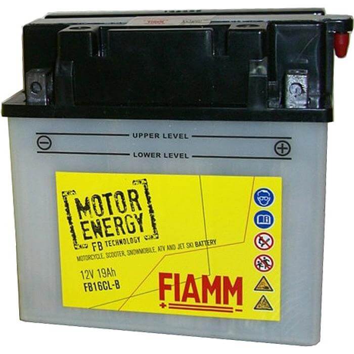 Fiamm - Moto 7904459-7902870 FB16CL-B (12V/19Ah) Baterie p-u motocicleta