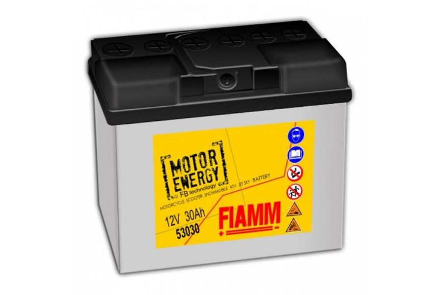 Fiamm - Moto 7904462  53030 12V-30ah (300A) Baterie p-u motocicleta