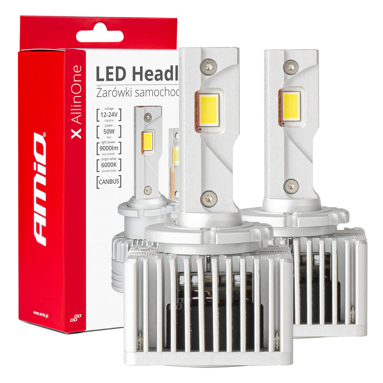 03669 Bec seria X Canbus 50W 9-36V ALLinOne tip D D1/D3/D8 