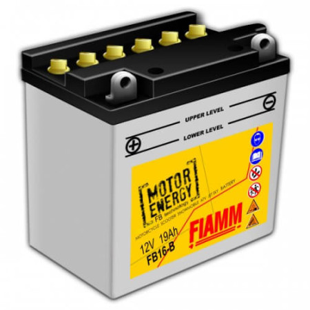 Fiamm - Moto 7904458 FB16-B (12V/19Ah) Baterie p-u motocicleta