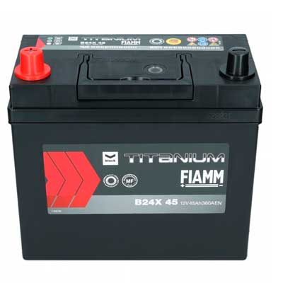 Fiamm - 7905171 Black Japan B24X 45AH L+ (360 A) (Size 237x128x225) Baterie auto