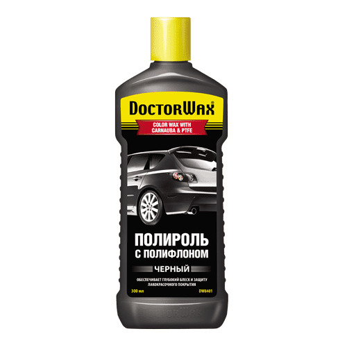DW 8401 Preparat de lustruire cu poliflon negru 300ml
