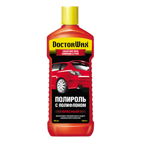 DW 8417 Preparat de lustruit rosu cu poliflon 300ml