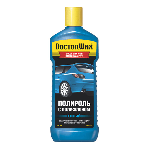 DW 8441 Preparat de lustruit albastru cu poliflon 300ml