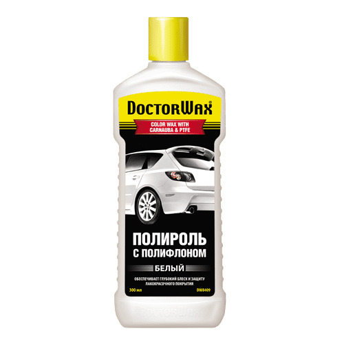 DW 8409 Preparat de lustruit alb cu poliflon 300ml