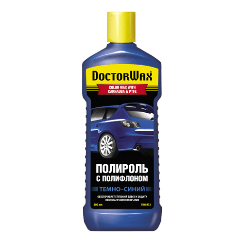 DW 8433 Preparat de lustruit albastru-incis cu poliflon 300ml