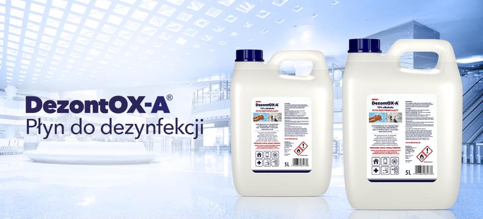 "DEZONTOX A" p/u dezodorizare a suprafatei 5L (pe baza de spirt)