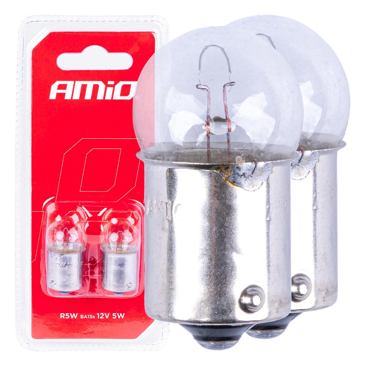 03349 Bec halogen 2 buc/R5W BA15s 12V blister
