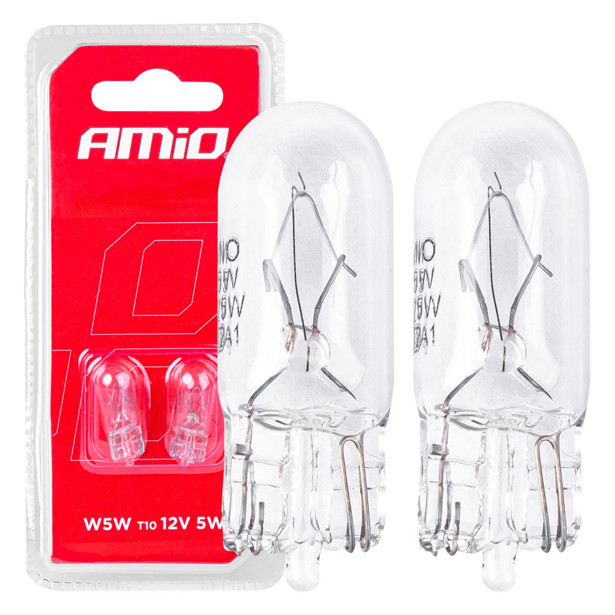 03346 Bec halogen 2 buc/T10 W5W W2.1x9.5d 12V blister