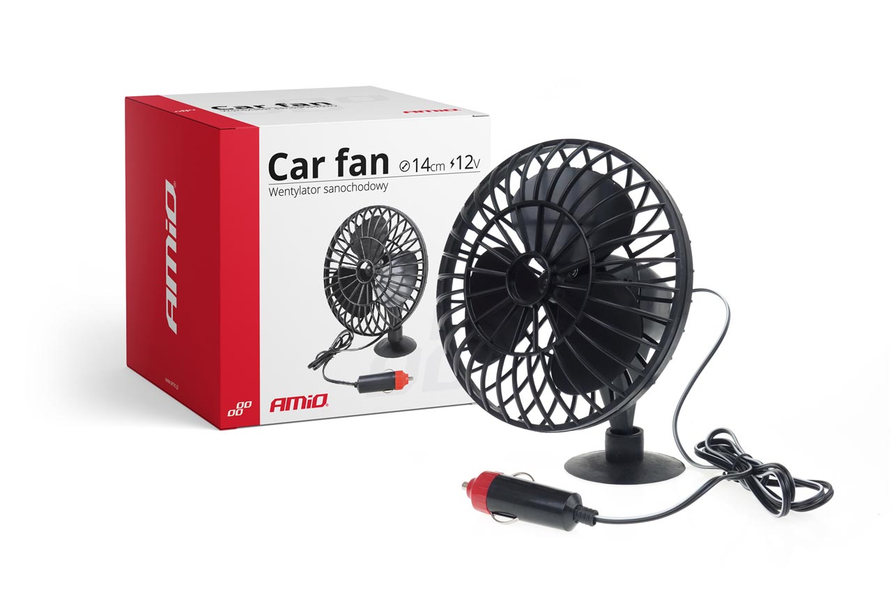 02235 Автомобильный вентилятор с всасыванием FAN 12V
