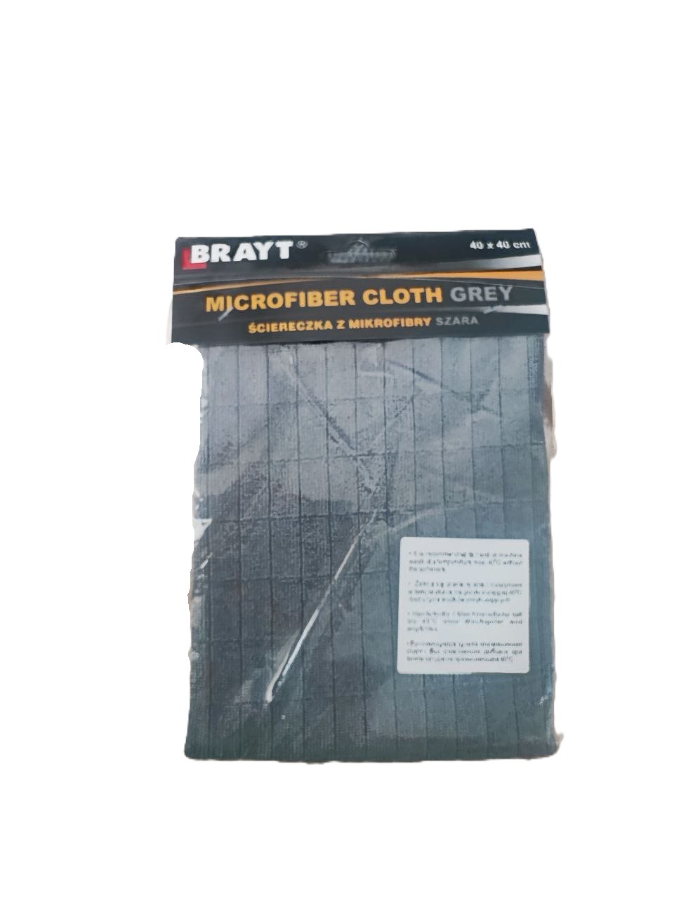 BR Laveta din microfibra gri 40x40cm