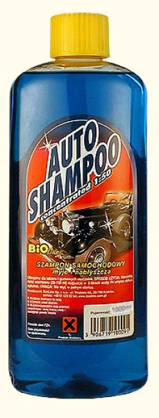 Auto shampon "Bio" albastru 0,5 lit