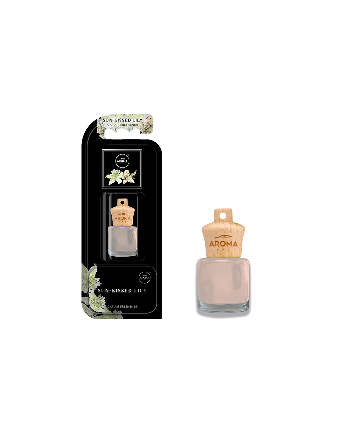Aroma car Wood Perfumes 7ml (Sun-Kissed LILLY) aromatizator auto