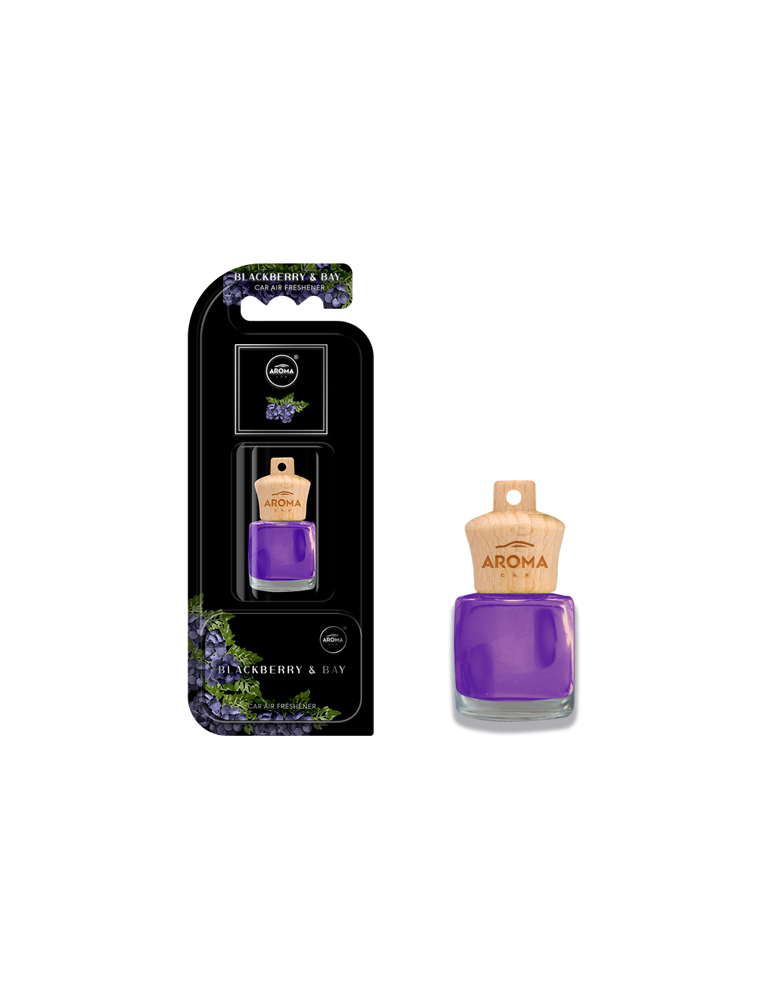 Aroma car Wood Perfumes 7ml (Blackberry/Bay) aromatizator auto