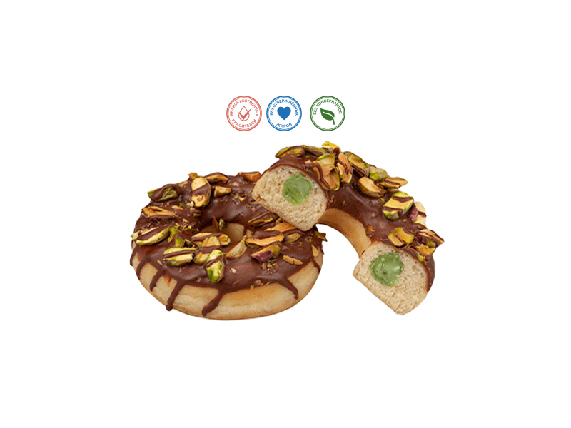 Don Pistachio Donut - фисташковый