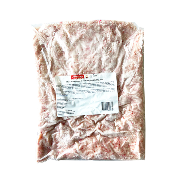 Bastoanașe surimi maruntite "Atlantika" rosu