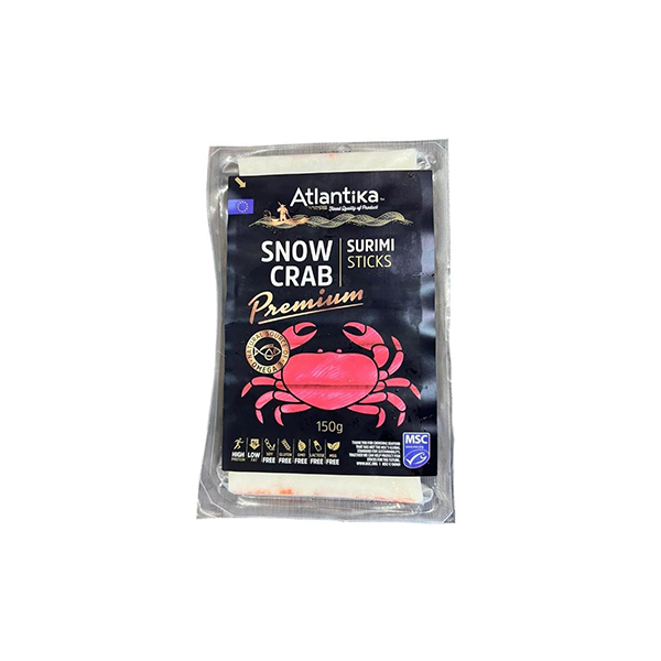 Bastoanașe surimi cu aromă de crab de zăpadă "Atlantika" Premium