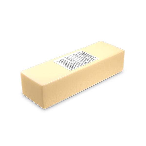 Produs de cascaval "Piryatin" Mozarella pentru pizza 50% bloc