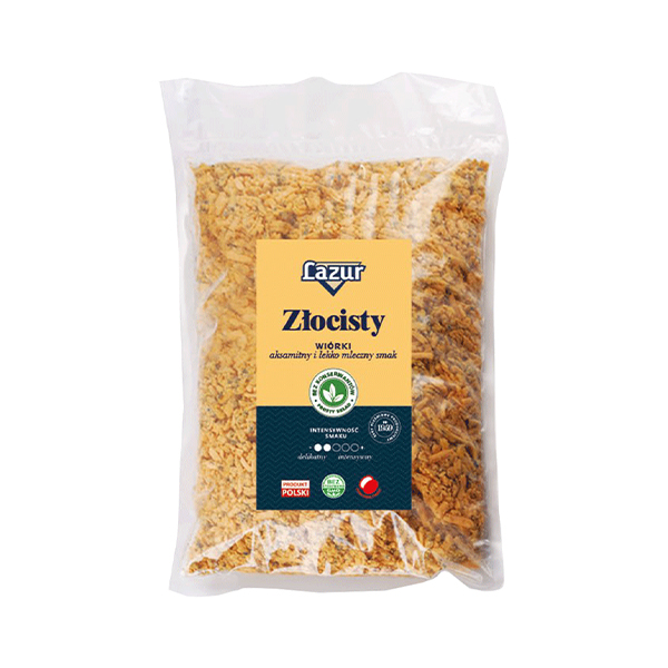 Сыр полутвердый с плесенью "Lazur" Gold (тертый)