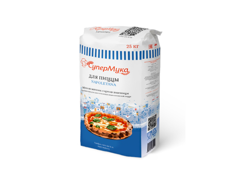 Faina de grau grad 1 "Super-Muka" PizzaNapoletana
