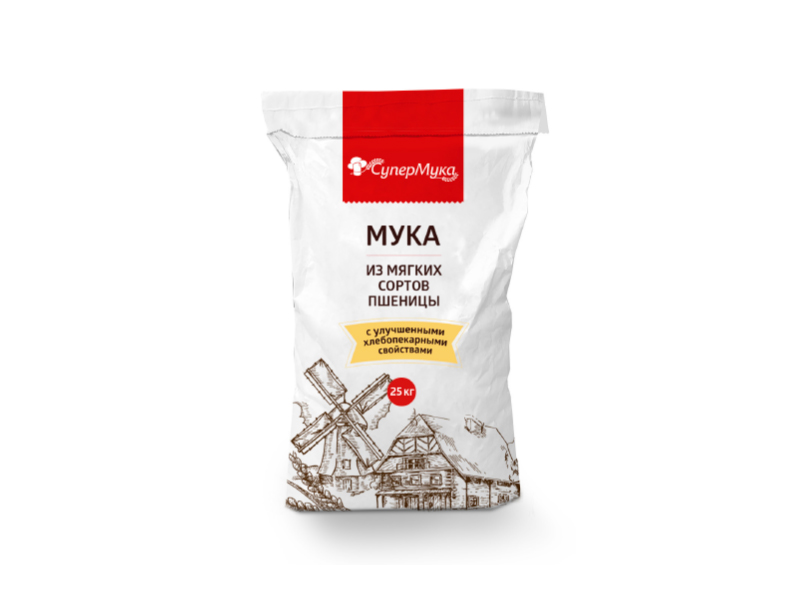 Faina de grau grad super "Super-Muka" Panificatie nationala