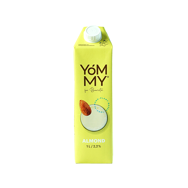 Молоко растительное "Yommy" - миндальное 2.2%