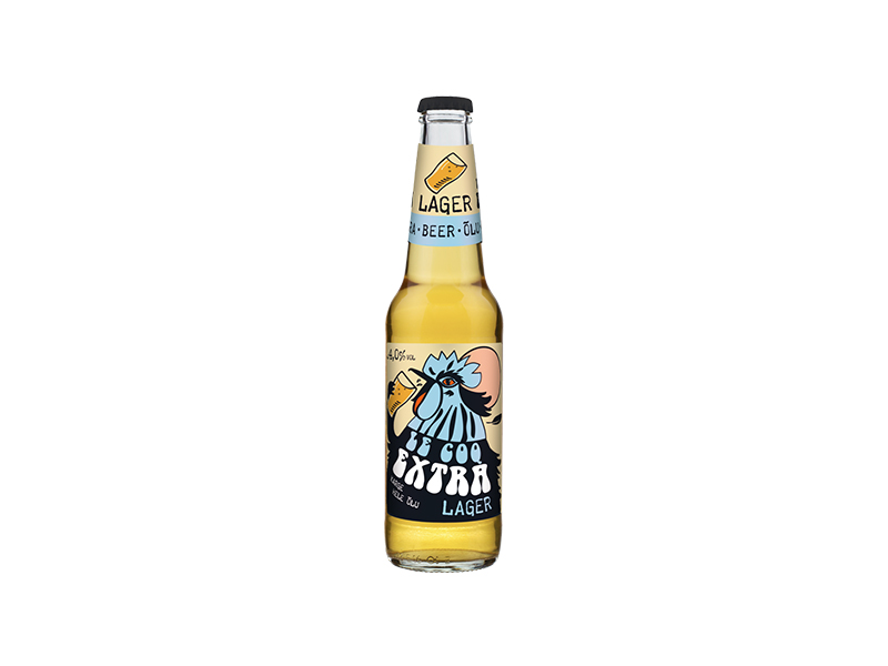 Bere "Le Coq" Extra lager 4%