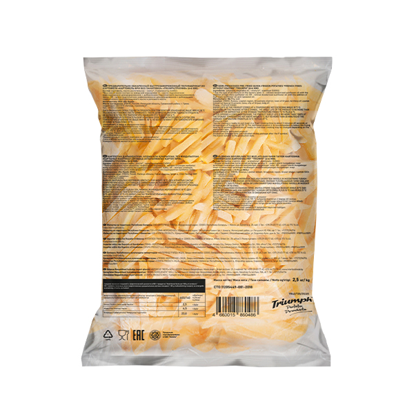 Cartofi pai "We Fry" Triumf  9*9mm