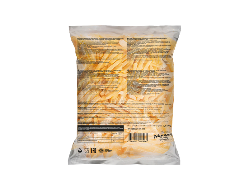 Cartofi pai "We Fry" Triumf  9*9mm