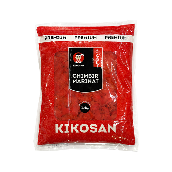 Имбирь маринованный  "Kikosan" красный
