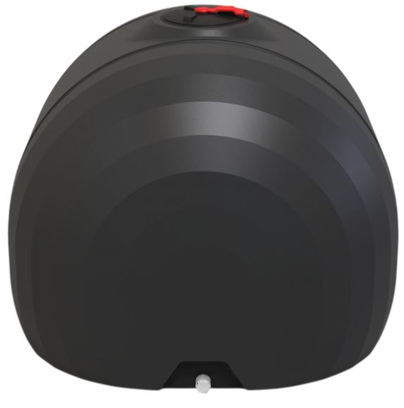 Rezervor apa 6000 L orizontal, oval (negru) KAC fortat (pentru transportarea)