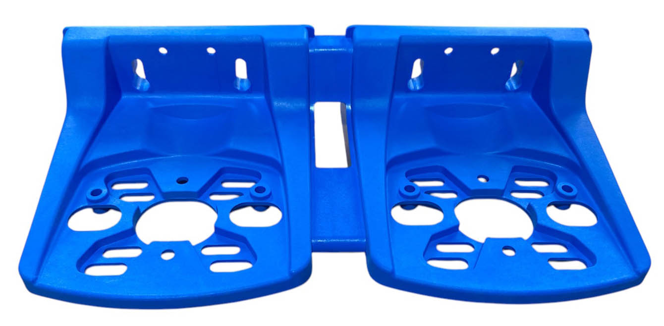Suport dublu pentru filtru din plastic (260 x 50 mm)  ITALTECNICA