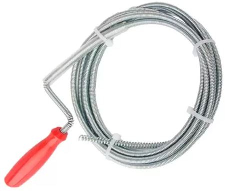 Sarpe pentru desfundat tevi de scurgere D. 9 mm L=10 m  PM