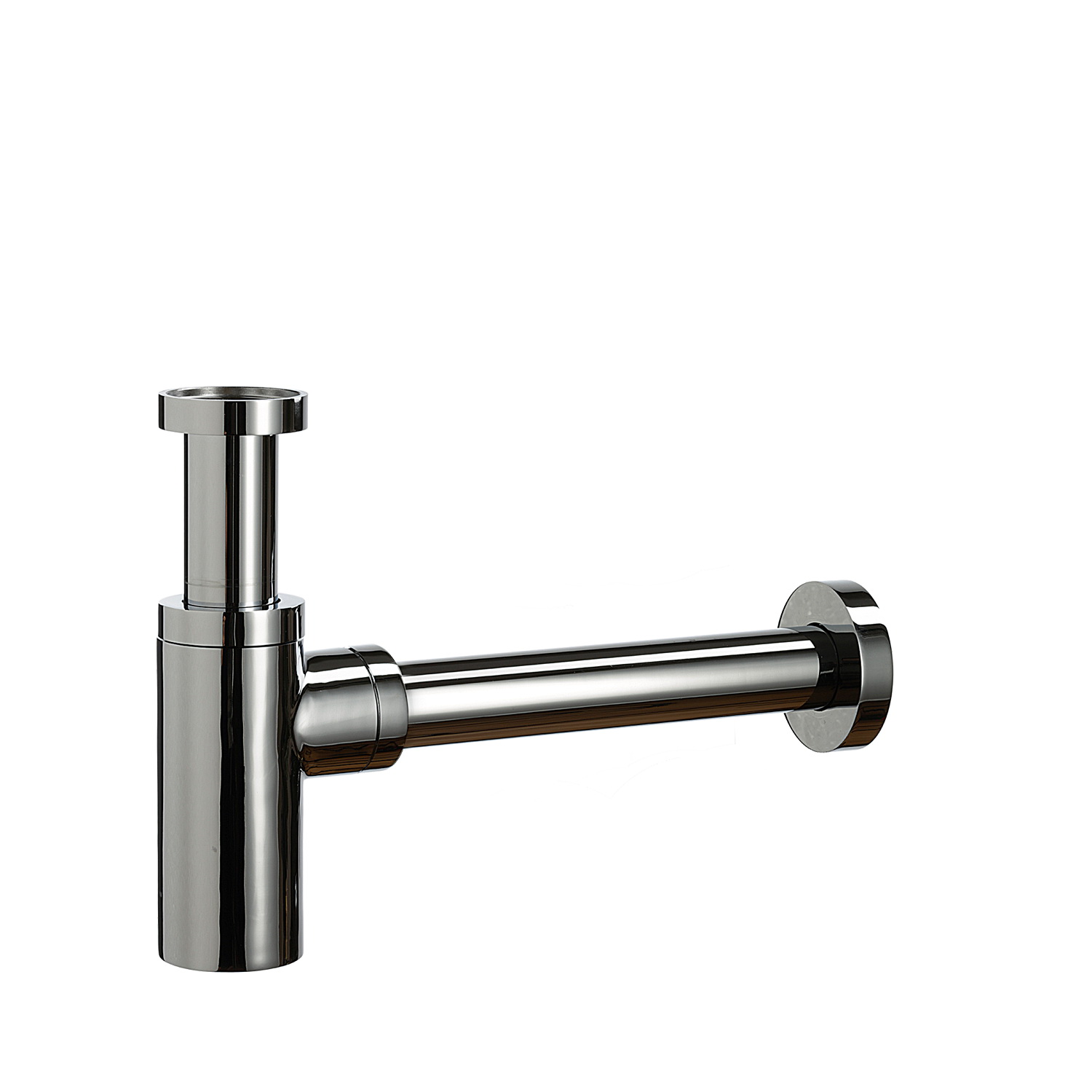 Sifon lavoar D. 1.1/4" x 40 (bronz) teava dreapta 32, fara ventil CB-404  ORIO