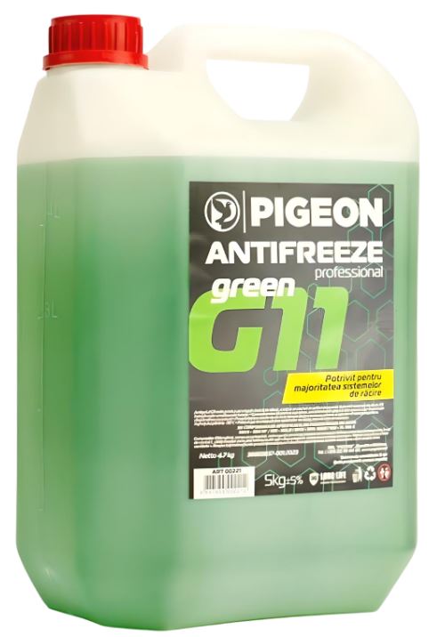 Антифриз G11 (-30) зеленый 5 л  PIGEON