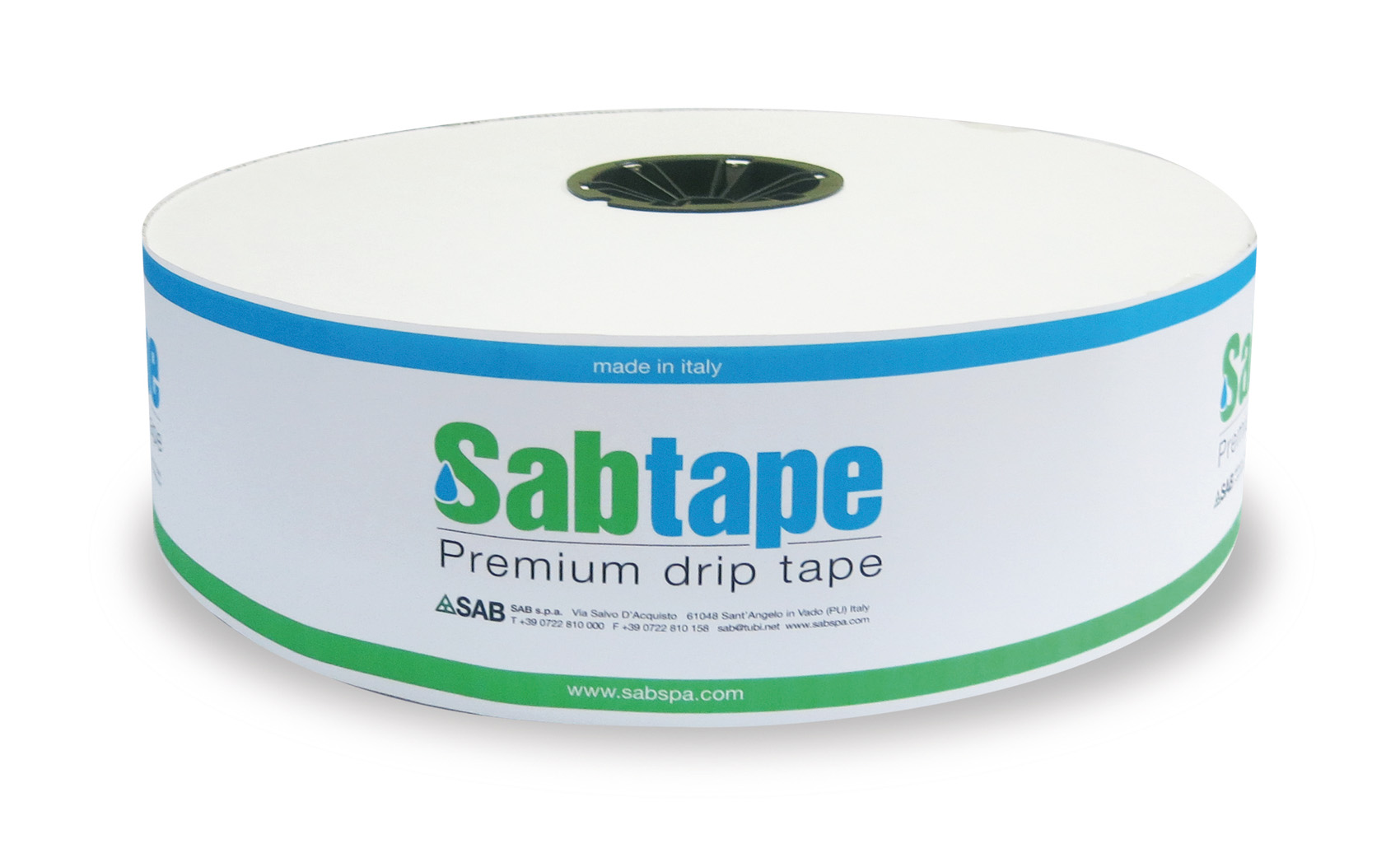 Banda D. 16 mm, 5 mil, 22 cm, 1.1 LPH  SAB