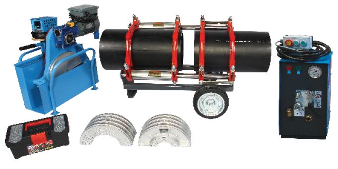 Aparat de sudura cap la cap AL315 (90-315) BUTT WELDING MACHINE  TURAN