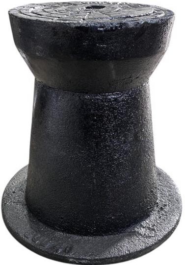 Cutie carosabila stradala de protectie vane concesie din fonta D.270/195 H=280 mm EN124 D400