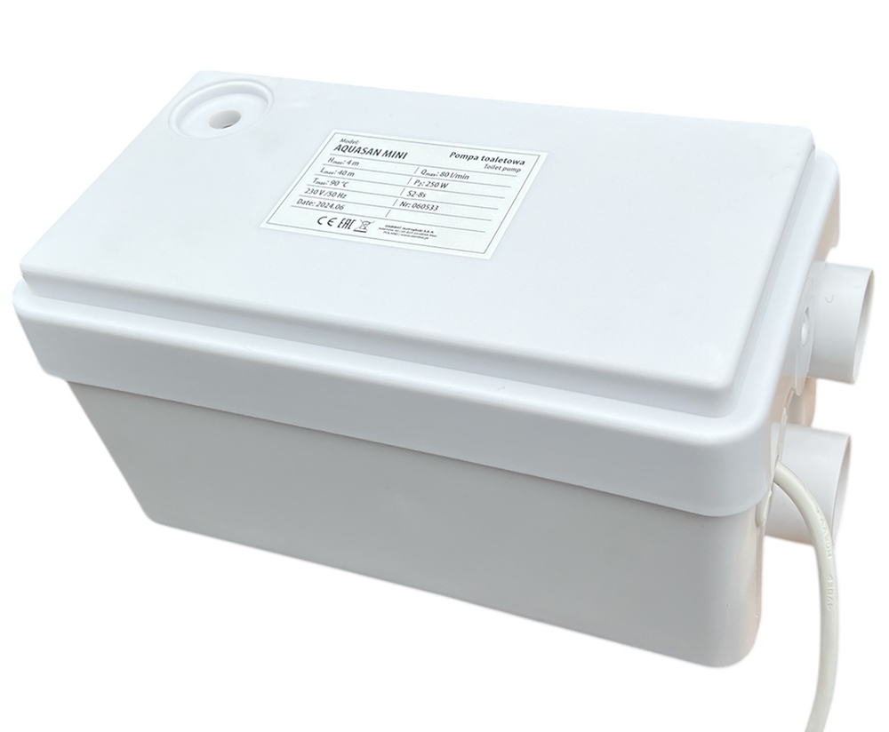 Pompa de canalizare H=4 m, 250W, 220V   AQUASAN MINI