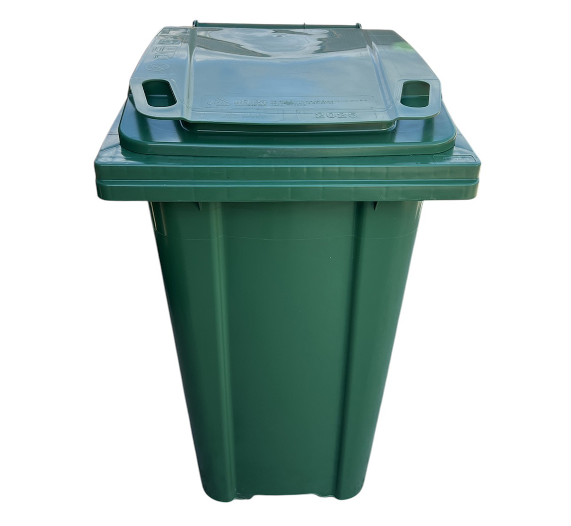 Cos pentru transportarea deseurilor 240 L pe roti (verde) HE