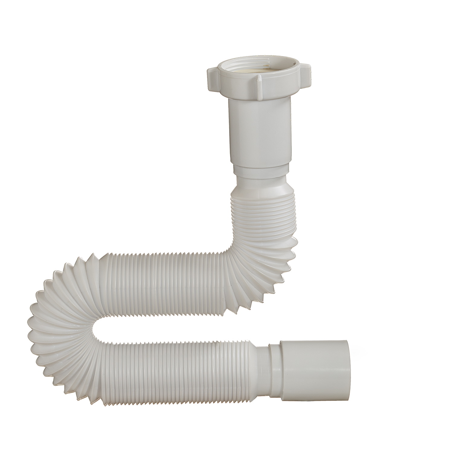 Гибкая труба с гайкой D. 1.1/2" x 50 L=400-1200 мм Г1210.00  SOLOPLAST